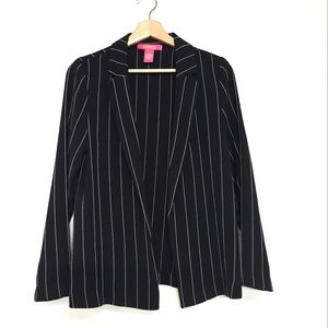 CATHERINE Striped B&W Blazer jacket size ps.